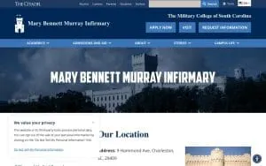 The Citadel Infirmary website