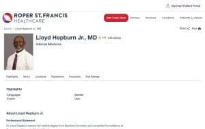 Lloyd E. Hepburn, MD