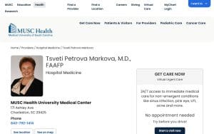 Tsveti Markova, MD, FAAFP