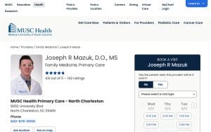 Joseph R Mazuk, DO, MS