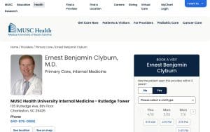 Ernest Benjamin Clyburn, MD