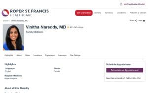 Vinitha Nareddy, MD