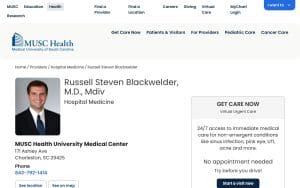 Russell Steven Blackwelder, MD, MDiv