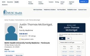 Justin Thomas McGonigal, PA