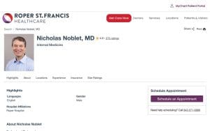 Nicholas H. Noblet, MD