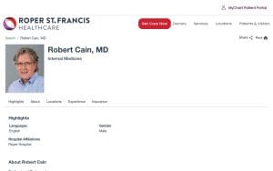Robert Cain, MD