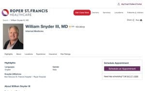 William H. Snyder, MD