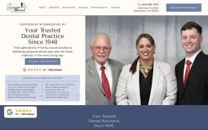 Simpson Dental PLLC website