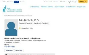 Erin Elizabeth Nichols, DO website