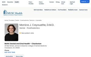 Monica J. Cayouette, DMD