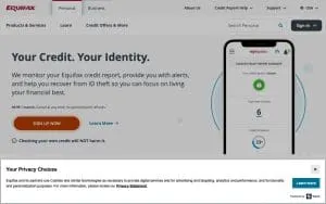 Equifax, Inc. website
