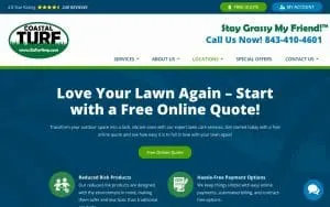 Coastal Turf of Mt Pleasant website