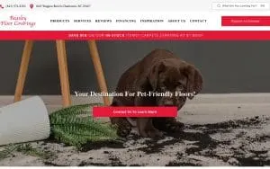 Beasley Floor Coverings website