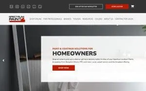 Spectrum Paint of Knightdale website
