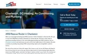 ARS / Rescue Rooter of North Charleston website