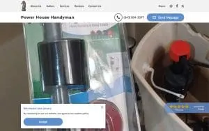 Power House Handyman website