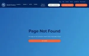 World Finance of Charleston website