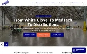 Special Service Freight Company CHS website