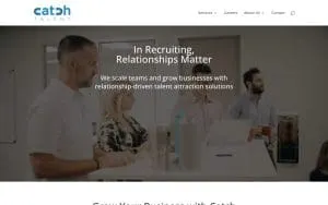 Catch Talent of Mt Pleasant website