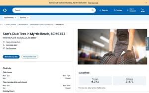 Sam's Club Tire & Battery