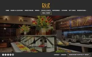 Rioz Brazilian Steakhouse of Myrtle Beach website