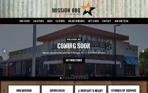 Mission Bbq of North Myrtle Beach website