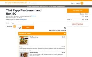 ThaiZapp Restaurant and bar