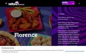 Mellow Mushroom Florence website
