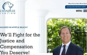 Chandler Law Firm of Charleston website