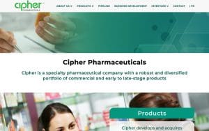 Cipher Pharmaceuticals