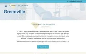 Cherrydale Dental Associates website