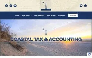 Coastal Tax and Accounting, LLC website