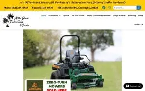 At The Beach trailer Sales and Service website