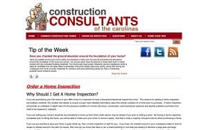 Construction Consultants of the Carolinas, LLC