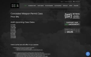 SO2A (Concealed Carry/Weapons Permit) (CCW) (USCCA)
