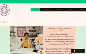 Pink Sheep Pups & Co. website