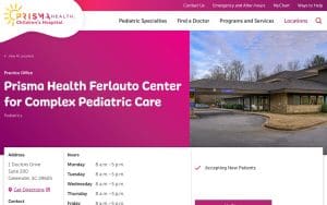 Prisma Health Ferlauto Center for Complex Pediatric Care