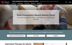 U of U Utah Community Mental Health Clinic