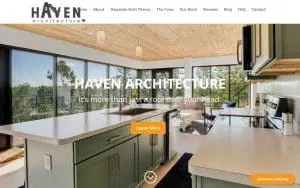 Haven Architecture website