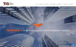The Sourcing Group (AG Print Promo Solutions) website