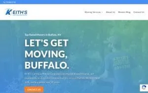 Keith's Moving Company of Lancaster website