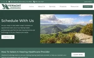 Viewmont Audiology website