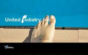 United Podiatry Inc website