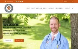 Falls Veterinary Clinic of Berea website