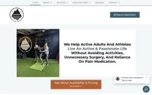 Active Physical Therapy & Golf Performance - Greenville website