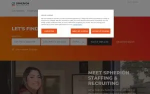 Spherion Staffing & Recruiting of Englewood website