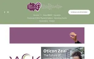 Back Mountain Hearing Care website