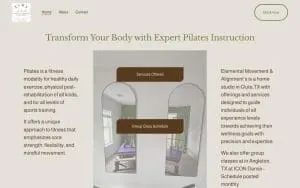 Elemental Movement & Alignment website