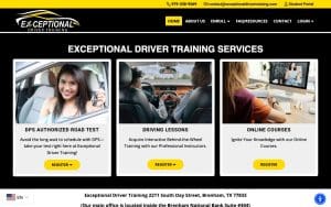 Exceptional Driver Training