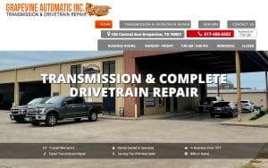 Grapevine Automatic Inc Transmission & Complete Drivetrain Repair